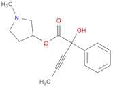 Benzeneacetic acid, α-hydroxy-α-1-propyn-1-yl-, 1-methyl-3-pyrrolidinyl ester