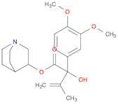 Benzeneacetic acid, a-hydroxy-3,4-dimethoxy-a-(1-methylethenyl)-,1-azabicyclo[2.2.2]oct-3-yl ester