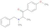 1-Propanone, 1-(4-methoxyphenyl)-2-[methyl(phenylmethyl)amino]-