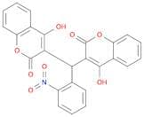 2H-1-Benzopyran-2-one, 3,3'-[(2-nitrophenyl)methylene]bis[4-hydroxy-