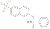 2-Naphthalenesulfonyl chloride, 6-[(phenylsulfonyl)oxy]-