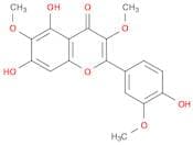 4H-1-Benzopyran-4-one, 5,7-dihydroxy-2-(4-hydroxy-3-methoxyphenyl)-3,6-dimethoxy-