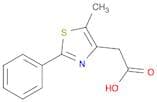 2-(5-Methyl-2-phenylthiazol-4-yl)acetic acid