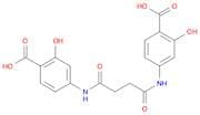 Benzoic acid, 4,4'-[(1,4-dioxo-1,4-butanediyl)diimino]bis[2-hydroxy- (9CI)