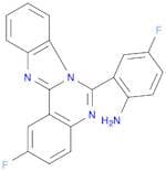 Benzenamine,4-fluoro-2-(2-fluorobenzimidazo[1,2-c]quinazolin-6-yl)-