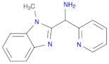 (1-Methyl-1H-benzo[d]imidazol-2-yl)(pyridin-2-yl)methanamine