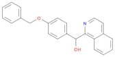 1-Isoquinolinemethanol, α-[4-(phenylmethoxy)phenyl]-