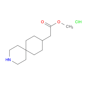 3-Azaspiro[5.5]undecane-9-acetic acid, methyl ester, hydrochloride (1:1)