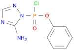 Phosphonochloridic acid, (5-amino-1H-1,2,4-triazol-1-yl)-, phenyl ester (9CI)