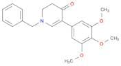 N-Benzyl-5-(3,4,5-trimethoxyphenyl)-2,3-dihydro-4-pyridinone