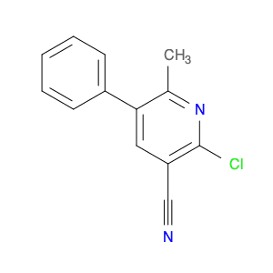 2-Chloro-6-methyl-5-phenylnicotinonitrile