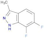6,7-Difluoro-3-methyl-1H-indazole