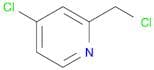 Pyridine, 4-chloro-2-(chloromethyl)-
