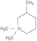 Silacyclohexane, 1,1,3-trimethyl-