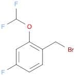 1-(Bromomethyl)-2-(difluoromethoxy)-4-fluorobenzene