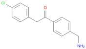 1-(4-(Aminomethyl)phenyl)-2-(4-chlorophenyl)ethanone
