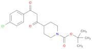 Tert-Butyl 4-(3-(4-Chlorophenyl)-3-Oxopropanoyl)Piperidine-1-Carboxylate