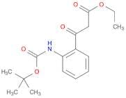Ethyl 3-(2-((tert-butoxycarbonyl)amino)phenyl)-3-oxopropanoate