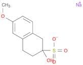 Sodium 2-hydroxy-6-methoxy-1,2,3,4-tetrahydronaphthalene-2-sulfonate