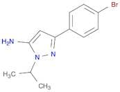 3-(4-Bromophenyl)-1-isopropyl-1H-pyrazol-5-amine