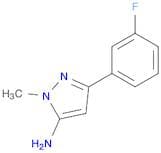 5-Amino-3-(3-fluorophenyl)-1-methylpyrazole