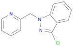 3-Chloro-1-(pyridin-2-ylmethyl)-1H-indazole