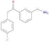 1-(3-(Aminomethyl)phenyl)-2-(4-fluorophenyl)ethanone