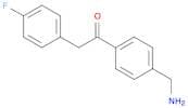 1-(4-(Aminomethyl)phenyl)-2-(4-fluorophenyl)ethanone