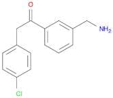 1-(3-(Aminomethyl)phenyl)-2-(4-chlorophenyl)ethanone