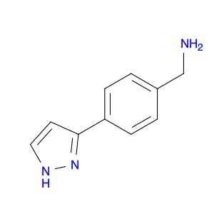 (4-(1H-Pyrazol-5-yl)phenyl)methanamine