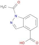 1-Acetyl-1H-indazole-4-carboxylic acid