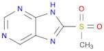 9H-Purine, 8-(methylsulfonyl)-