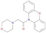 10H-Phenoxazine, 10-(4-morpholinylacetyl)-