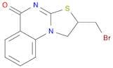 5H-Thiazolo[3,2-a]quinazolin-5-one, 2-(bromomethyl)-1,2-dihydro-