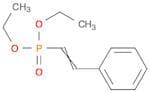 Phosphonic acid, P-(2-phenylethenyl)-, diethyl ester