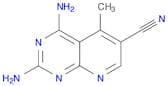 Pyrido[2,3-d]pyrimidine-6-carbonitrile, 2,4-diamino-5-methyl-