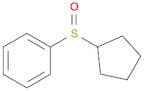Benzene, (cyclopentylsulfinyl)-