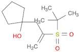 Cyclopentanol, 1-[2-[(1,1-dimethylethyl)sulfonyl]-2-propen-1-yl]-