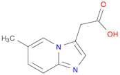 Imidazo[1,2-a]pyridine-3-aceticacid, 6-methyl-