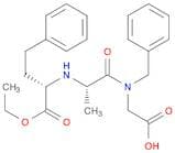 Glycine, N-[(1S)-1-(ethoxycarbonyl)-3-phenylpropyl]-L-alanyl-N-(phenylmethyl)-