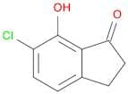 1H-Inden-1-one, 6-chloro-2,3-dihydro-7-hydroxy-