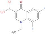 3-Quinolinecarboxylic acid, 1-ethyl-6,8-difluoro-1,4-dihydro-4-oxo-