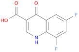 3-Quinolinecarboxylic acid, 6,8-difluoro-1,4-dihydro-4-oxo-