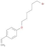 Benzene, 1-[(6-bromohexyl)oxy]-4-ethenyl-