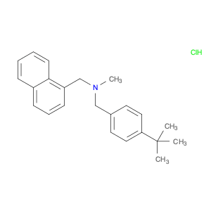 1-Naphthalenemethanamine, N-[[4-(1,1-dimethylethyl)phenyl]methyl]-N-methyl-, hydrochloride (1:1)