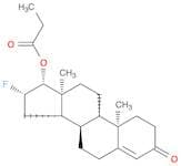Androst-4-en-3-one, 16-fluoro-17-(1-oxopropoxy)-, (16β,17β)- (9CI)