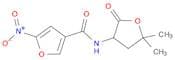 N-(5,5-Dimethyl-2-oxotetrahydrofuran-3-yl)-5-nitrofuran-3-carboxamide