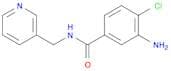 3-Amino-4-chloro-N-(3-pyridylmethyl)benzamide