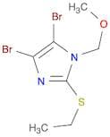 1H-Imidazole, 4,5-dibromo-2-(ethylthio)-1-(methoxymethyl)-