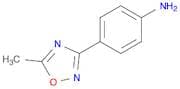 4-(5-methyl-1,2,4-oxadiazol-3-yl)aniline